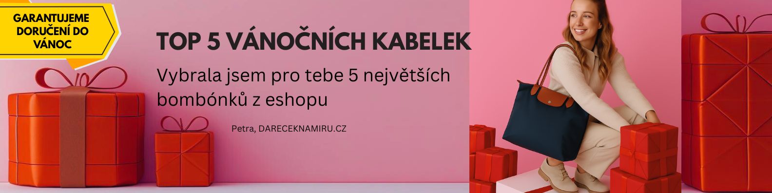 GARANCE DODÁNÍ DO VÁNOC - DARECEKNAMIRU